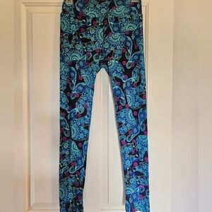 Lularoe OS elephant leggings - unicorn!